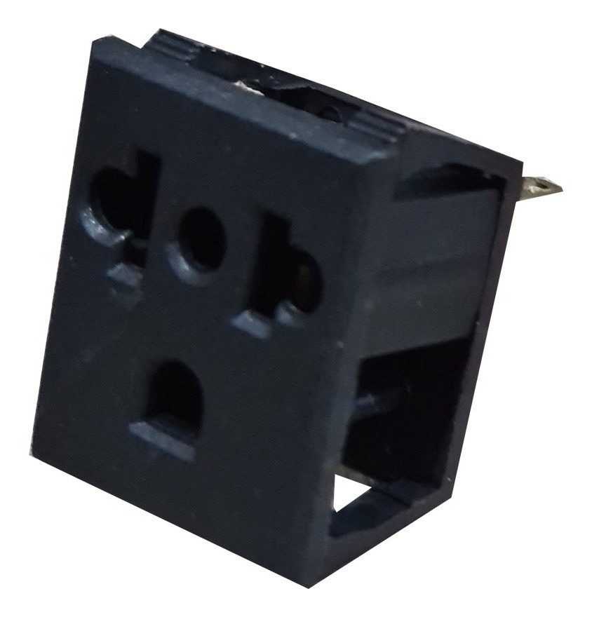 Toma Corriente Para Chasis 3 Patas 110v 220v Rab T168n110