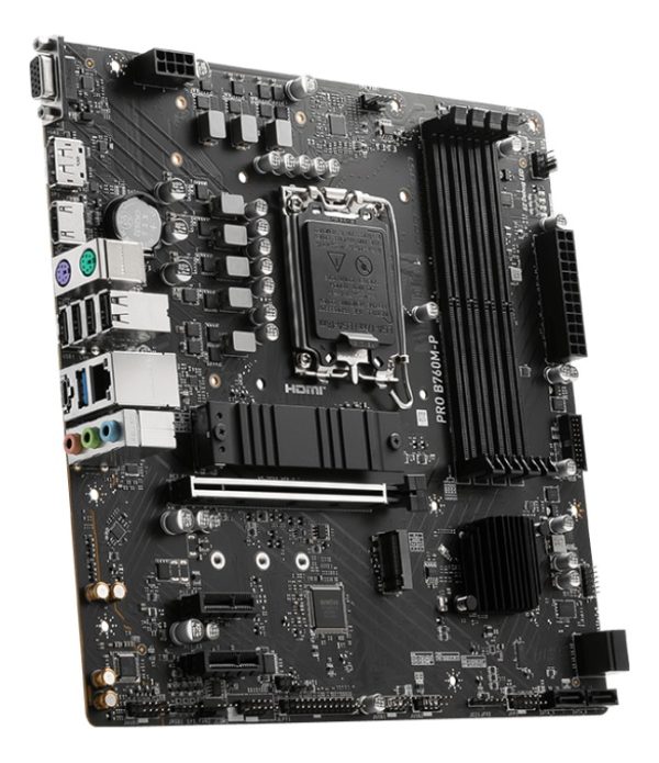 Mother Msi Pro B760m-p Ddr5 1700 Intel 12va/13va Gen - Image 4