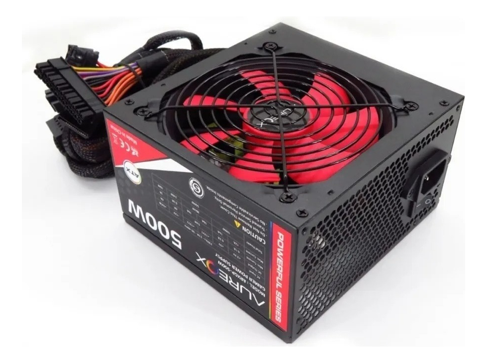 Fuente Atx Pc Aureox Powerful Series Arxgp-500w 500w - Image 4