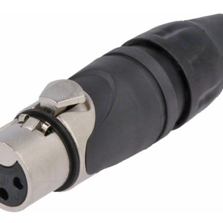 Ficha Xlr Hembra Cable Amphenol Ax3f