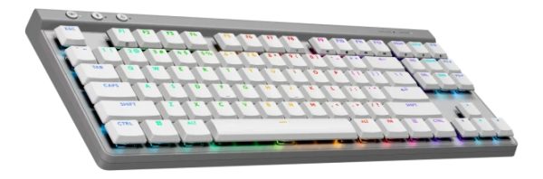 Teclado Logitech G515 Tkl White Mechanical Us Bateria - Image 4
