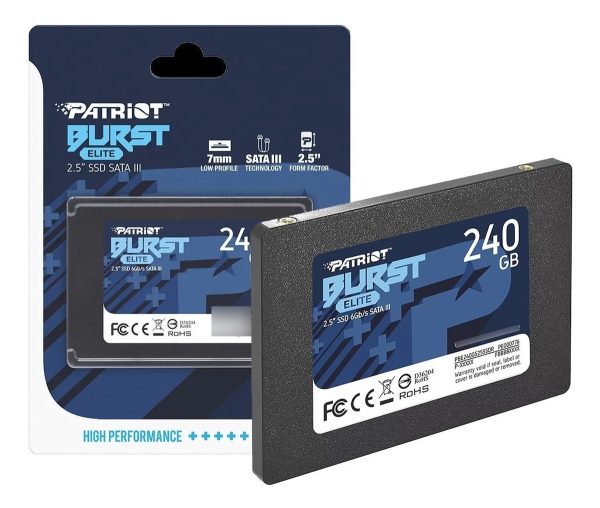 Disco Solido Ssd 240gb Patriot Burst Elite Pbe240gs25ssdr - Image 3