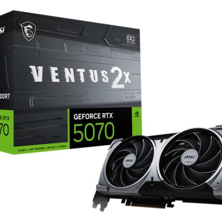 Placa De Video Msi Rtx 5070 Ventus 2x 12gb Gddr7 Pcie 5.0