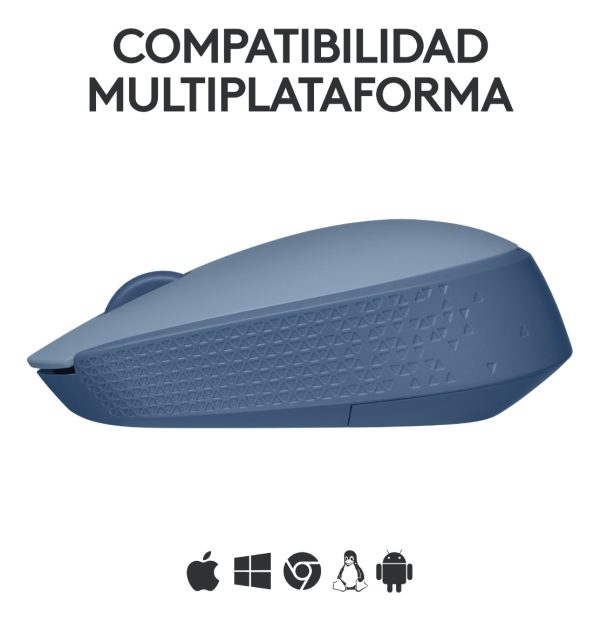 Mouse Inalambrico Logitech M170 Blue Grey 910-006863 1000 Dp - Image 2