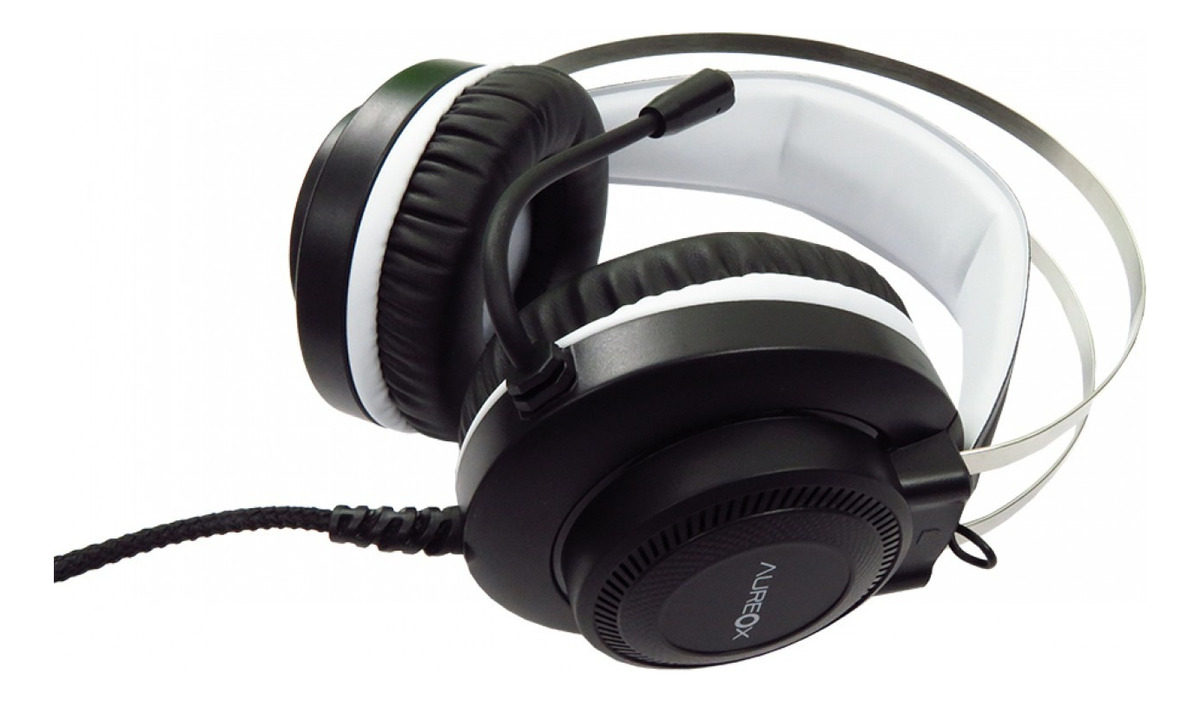 Auricular Gamer Pc Con Micrófono Aureox Equify Arxp-gh200 Color Negro