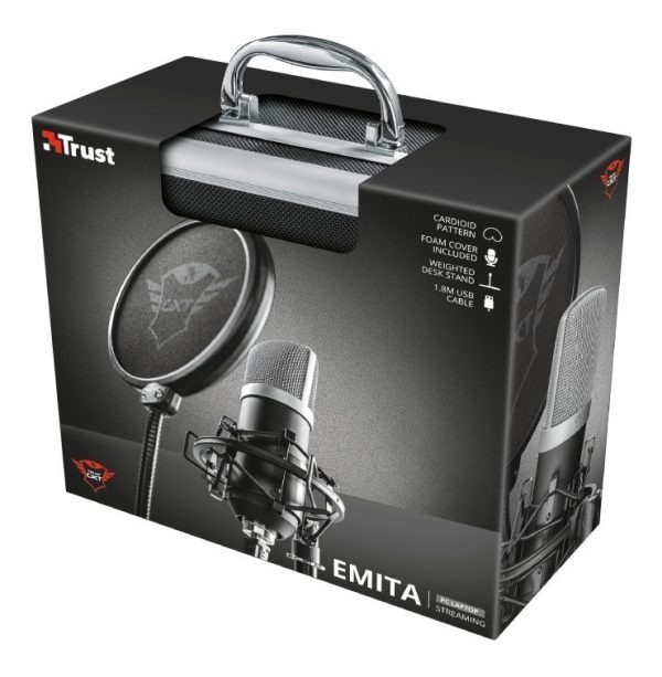 Micrófono Trust Emita Gxt 252 Condensador Cardioide - Image 4