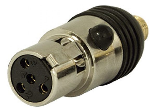 Adaptador Mini Xlr 4 A Micon Para Bodypack Shure Skp A1-shu