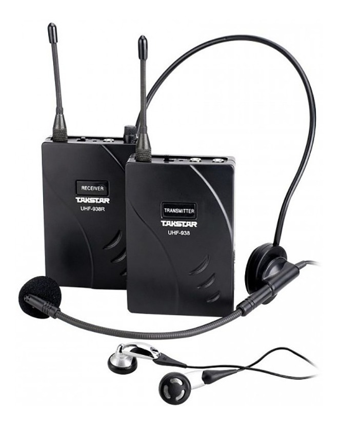 Microfono Y Auricular Inalambrico - Takstar - Uhf-938