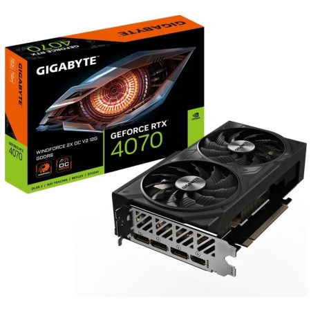 Placa De Video Gigabyte Rtx 4070 Windforce 2x Oc 12gb