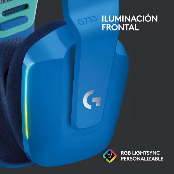 Auricular Inalambrico Logitech G733 Rgb 981-000942 - Image 4