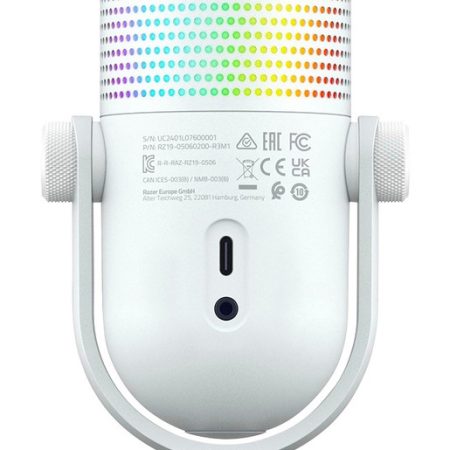 Microfono Razer Seiren V3 Chroma White Rz19-05060200-r3u1