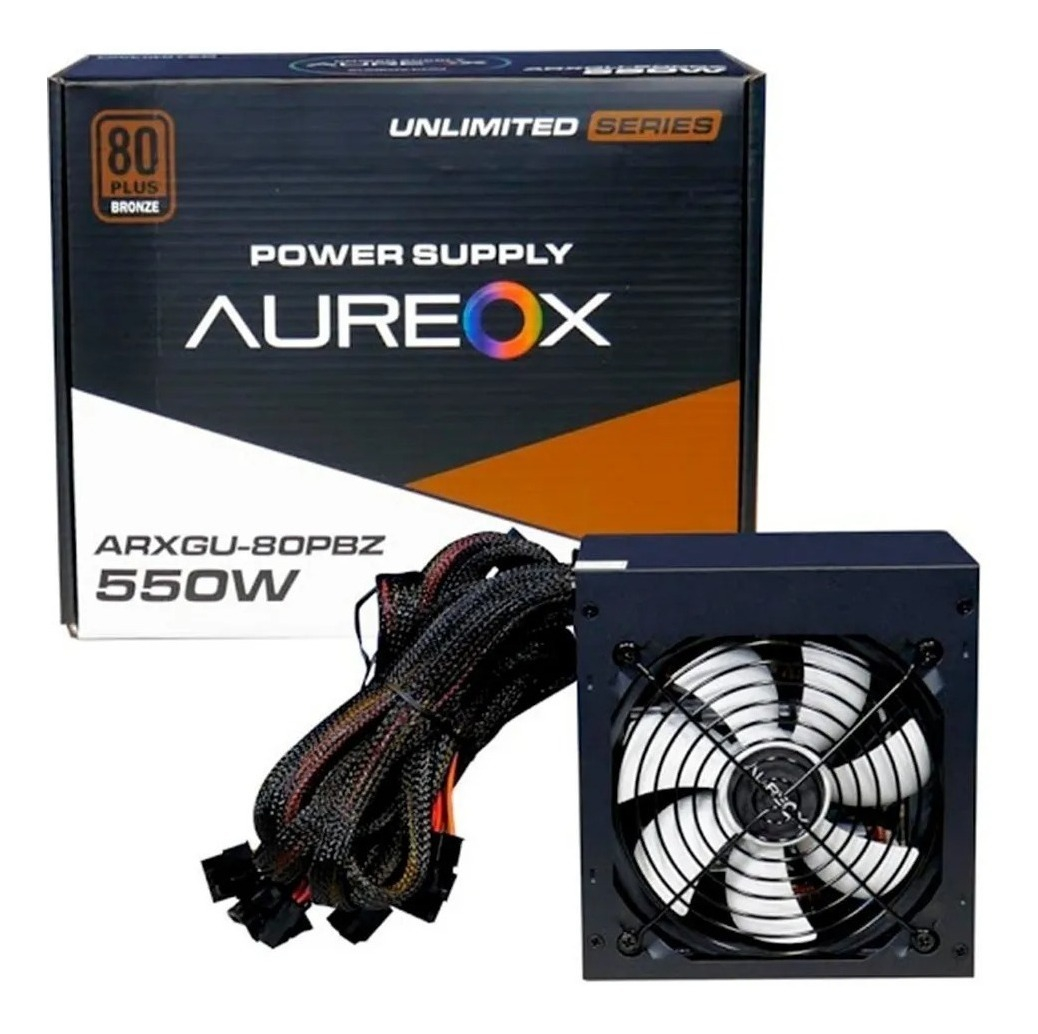 Fuente Gamer Aureox Arxgu-80pbz-550w 550w Pci-e 80+ Bronce - Image 4