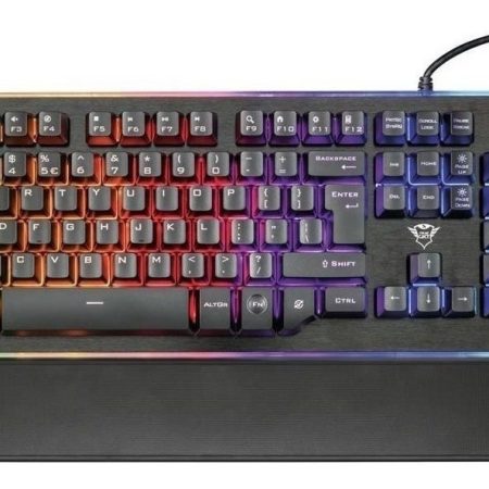 Teclado Gamer Trust Thura Semi Mecanico Esp Gxt 860