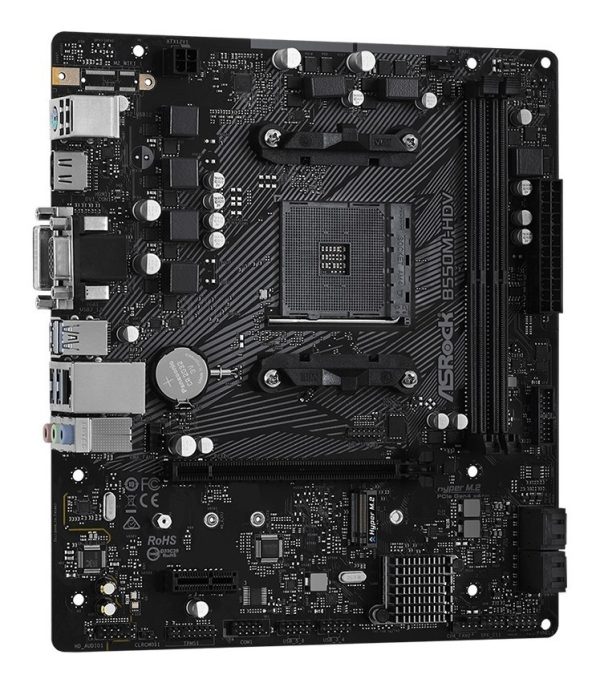 Mother Asrock B550m-hdv Amd Am4 Ddr4 Pci-e 4.0 Serie 4 5 - Image 3