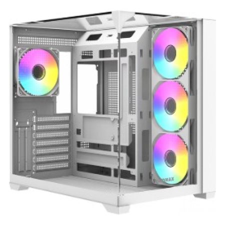 Gabinete Gamer Raidmax Inifita I620 Fishtank 4 Fan Argb