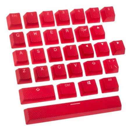 Set 31 Teclas Ducky Goma Traslucidas Red Dksa31-usrdrnno1