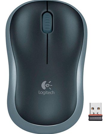 Mouse Inalambrio Logitech M185 Grey Gris 1000dpi