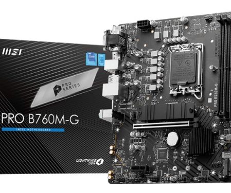 Mother Msi Pro B760m-g Ddr5 Lga 1700 12va 13va 14va Gen