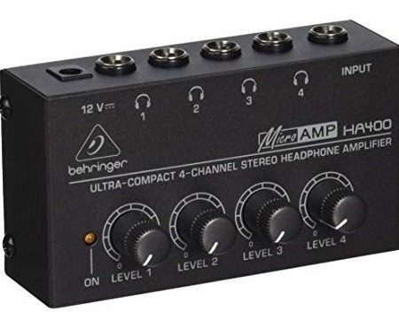 Amplificador De Auriculares - Ha400 - Behringer