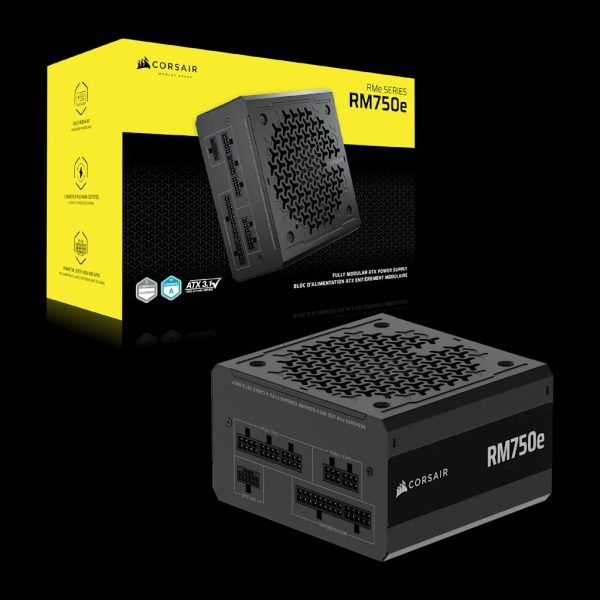 Fuente Corsair Rm750e 750w Cybenetics Platinum Full Modular - Image 2