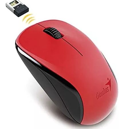 Mouse Inalambrico Genius Nx 7000 Blueeye G5 Red