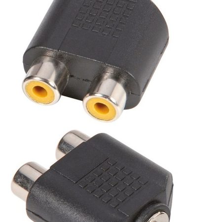 Adaptador Rca A Mini Plug Stereo Aleman Adam Hall 7550