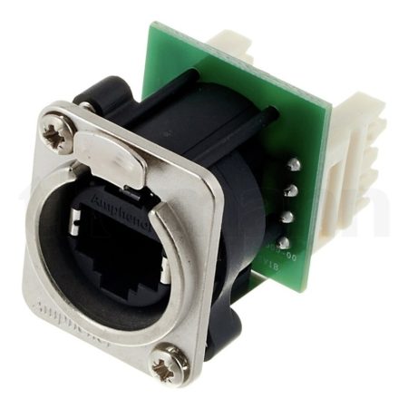 Ficha Conector Jack Rj-45 Para Chasis Amphenol Rjx8fd5110