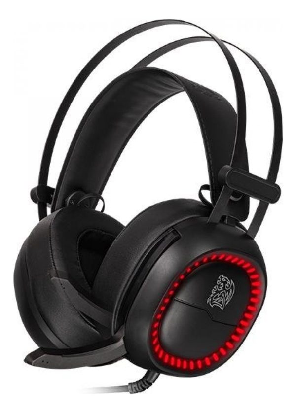 Auriculares Gaming Ttesports Shock Pro Rgb 7.1 Digital Negro