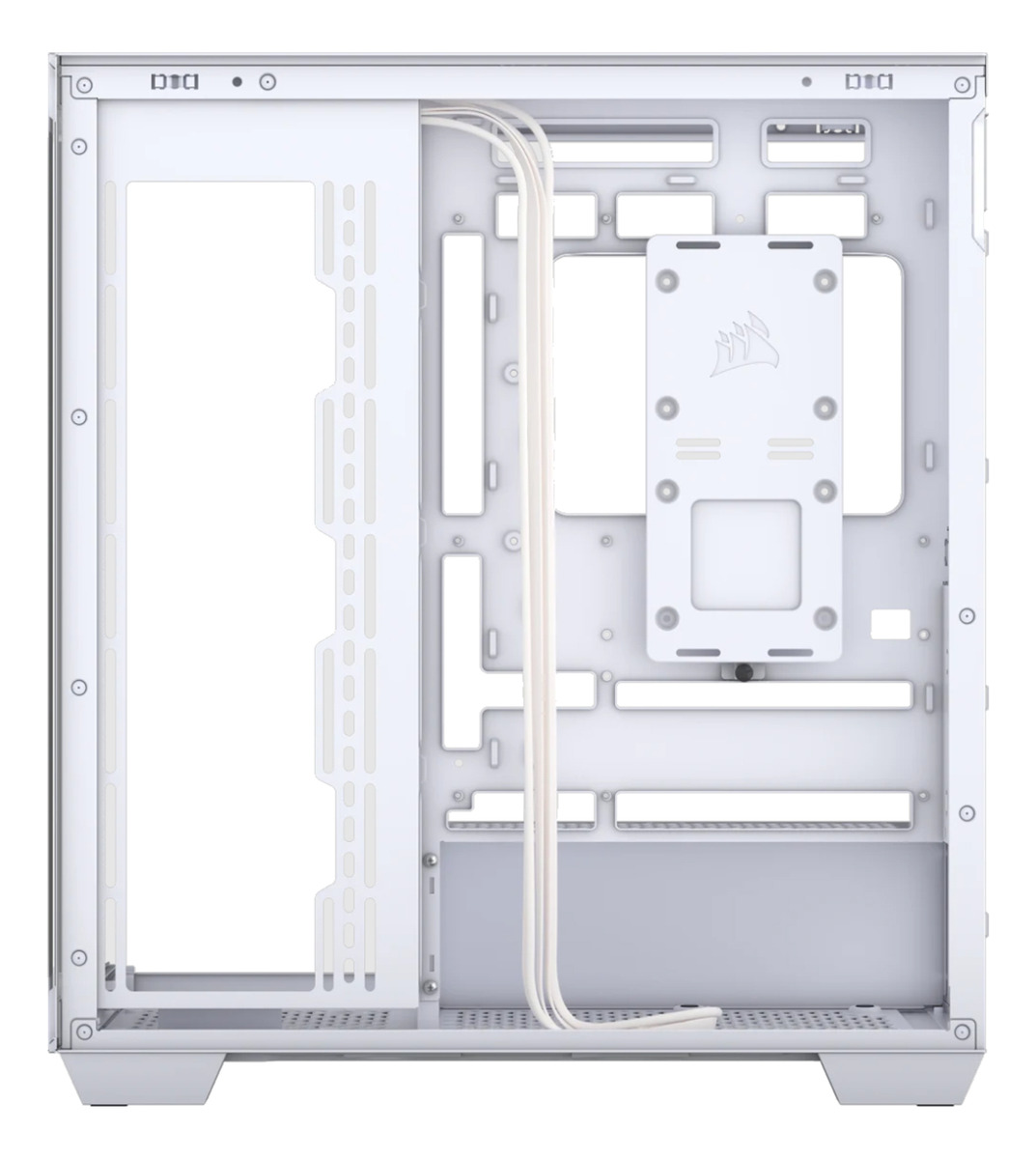 Gabinete Gamer Corsair 3500x Mid-tower Tg White Sin Cooler - Image 4
