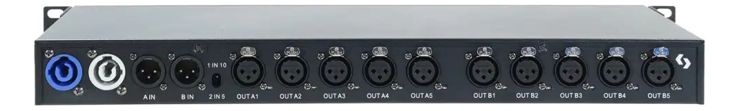 Splitter Dmx Tecshow Master Split 10 2 Entradas 10 Salidas - Image 3