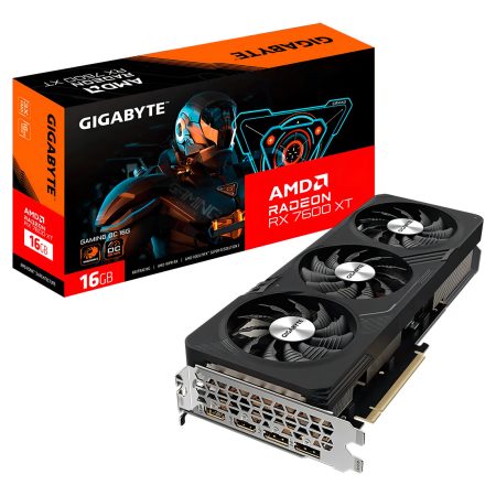 Placa De Video Gigabyte Radeon Rx 7600 Xt Gaming Oc 16gb