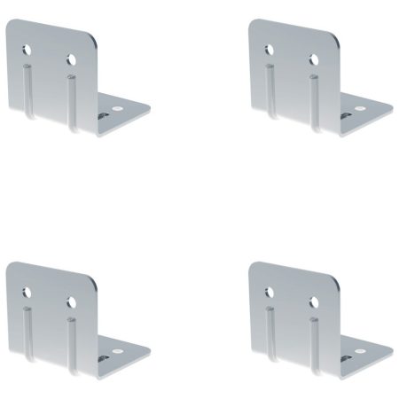Kit X 4 Angulo L 35.5mm Rack Anvil Penn Elcom Kpenn-0081