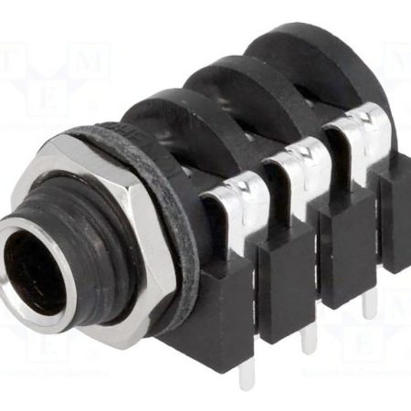 Jack Stereo Hembra Circuito Impreso Amphenol Acjs-mh