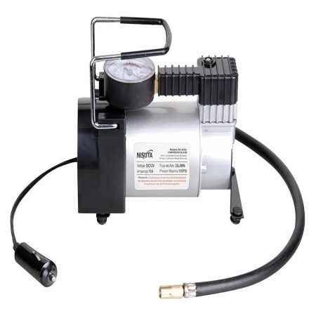 Compresor De Aire Metalico 150psi 35l/min Nisuta Nsac60