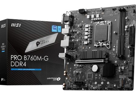 Mother Msi Pro B760m-g Ddr4 Lga 1700 12va 13va 14va Gen