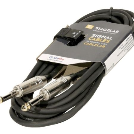 Cable Plug 6.3mm A Plug 6.3mm 3m Ampro Stagelab PLG-3m