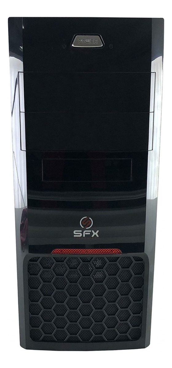 Gabinete Kit Sfx 782 Fuente 500w Teclado Mouse Parlantes - Image 3