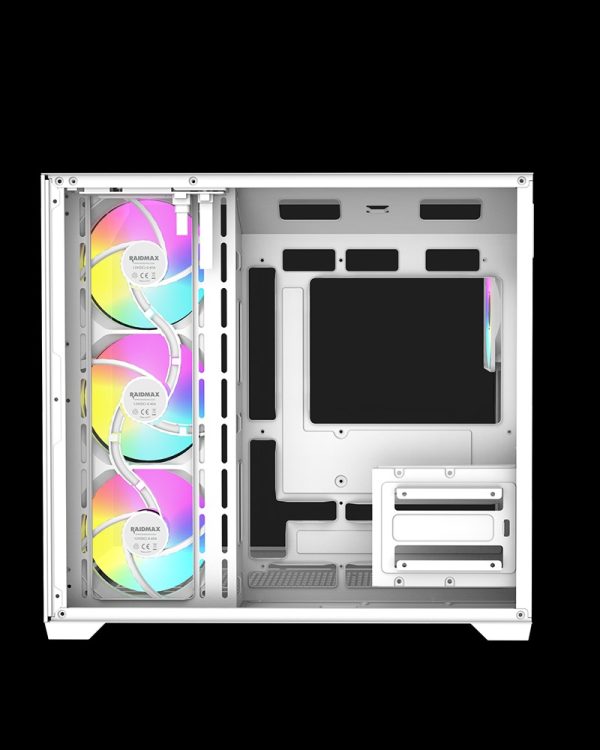Gabinete Gamer Raidmax Inifita I620 Fishtank 4 Fan Argb - Image 8