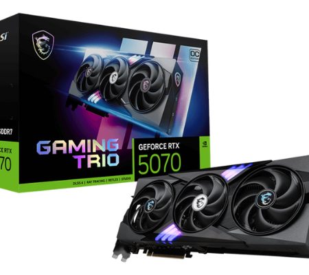 Placa De Video Msi Rtx 5070 Gaming Trio Oc 12gb Pcie 5.0