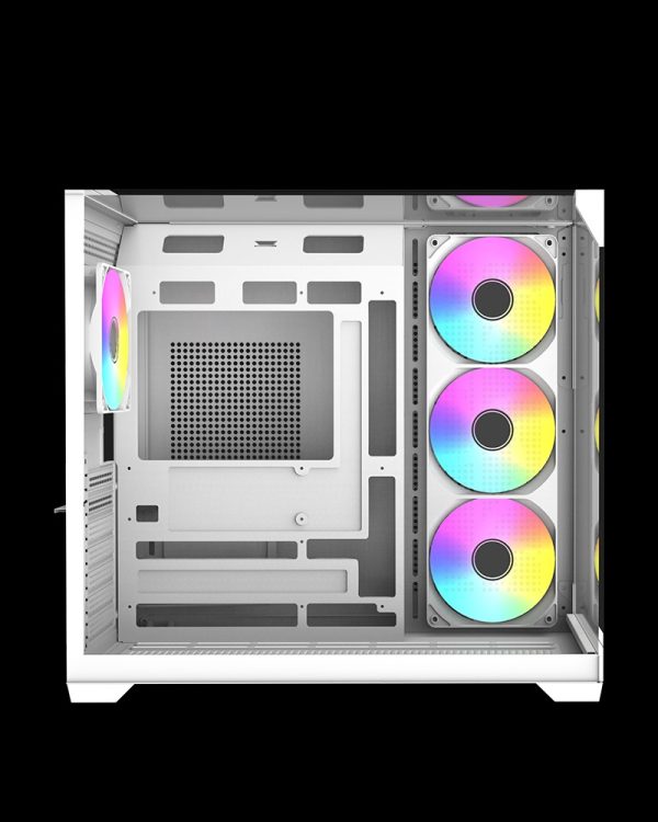 Gabinete Gamer Raidmax Inifita I620 Fishtank 4 Fan Argb - Image 5