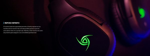Auricular Con Microfono Gamer Inalambrico Pc Vsg Gravity - Image 4