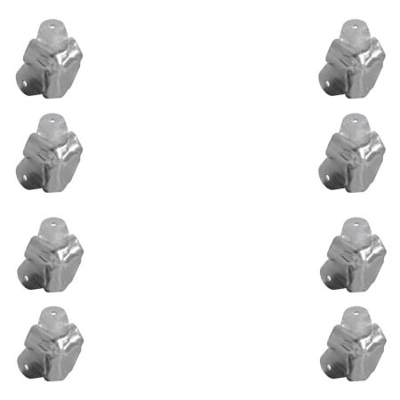 Kit X 8 Unidades Esquinero Metalico Rack Anvil Xpro E303