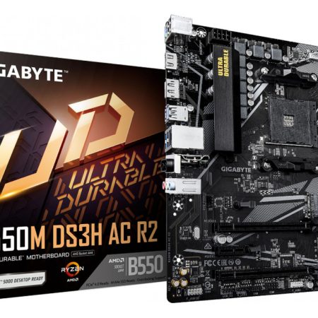 Mother Gigabyte B550m Ds3h Ac R2 Am4 Ddr4 Pcie 4.0