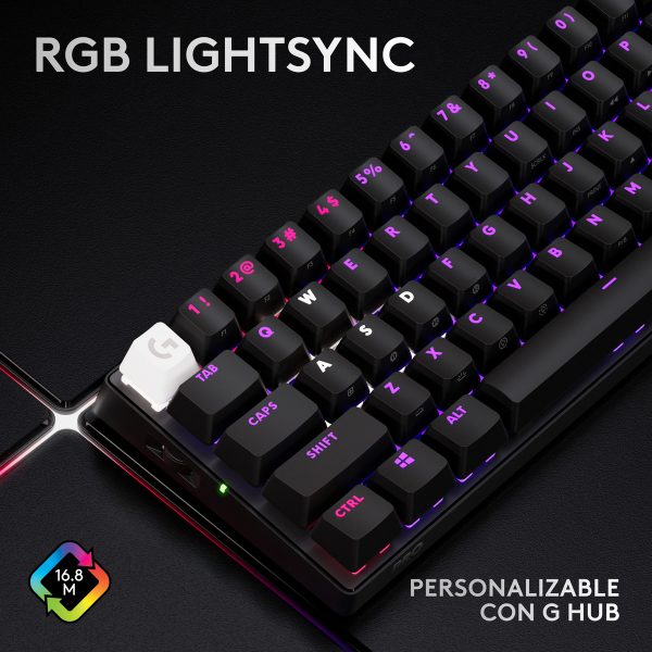 Teclado Inalámbrico Logitech G Pro X 60 Lightspeed Esp - Image 8