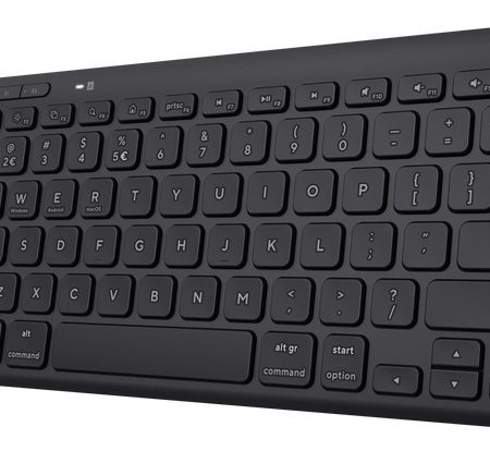 Teclado Bluetooth Trust Lyra Español Multi Dispositivos