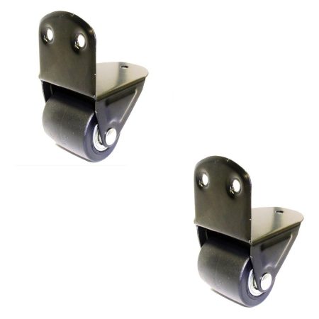 Kit X 2 Rueda Angulo Negro Rack Anvil Penn Elcom 0133bk