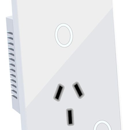 Tomacorriente + Tecla Hunnox Tactil Smart Google Alexa