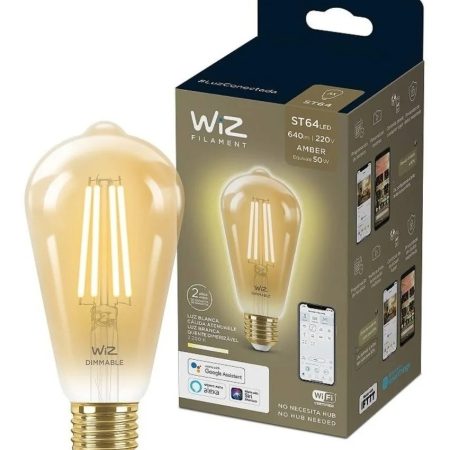 Lampara Led Smart Wiz 7w E27 Ambar Simil 50w