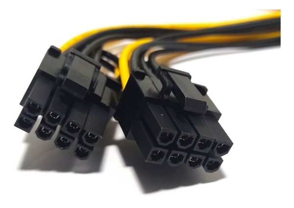 Adaptador 8 Pines A 2 De 8 Pines 6+2 Pcie Vga Nsad828m - Image 2