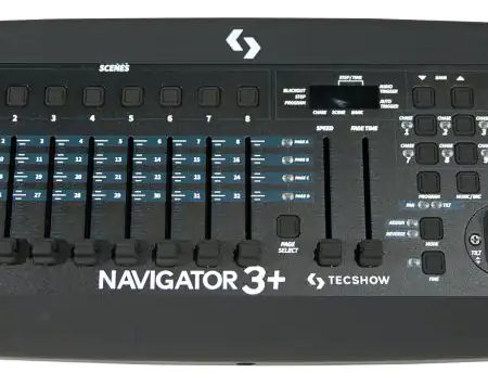 Consola Dmx Tecshow Navigator 3+ 384ch 12 Dispositivos